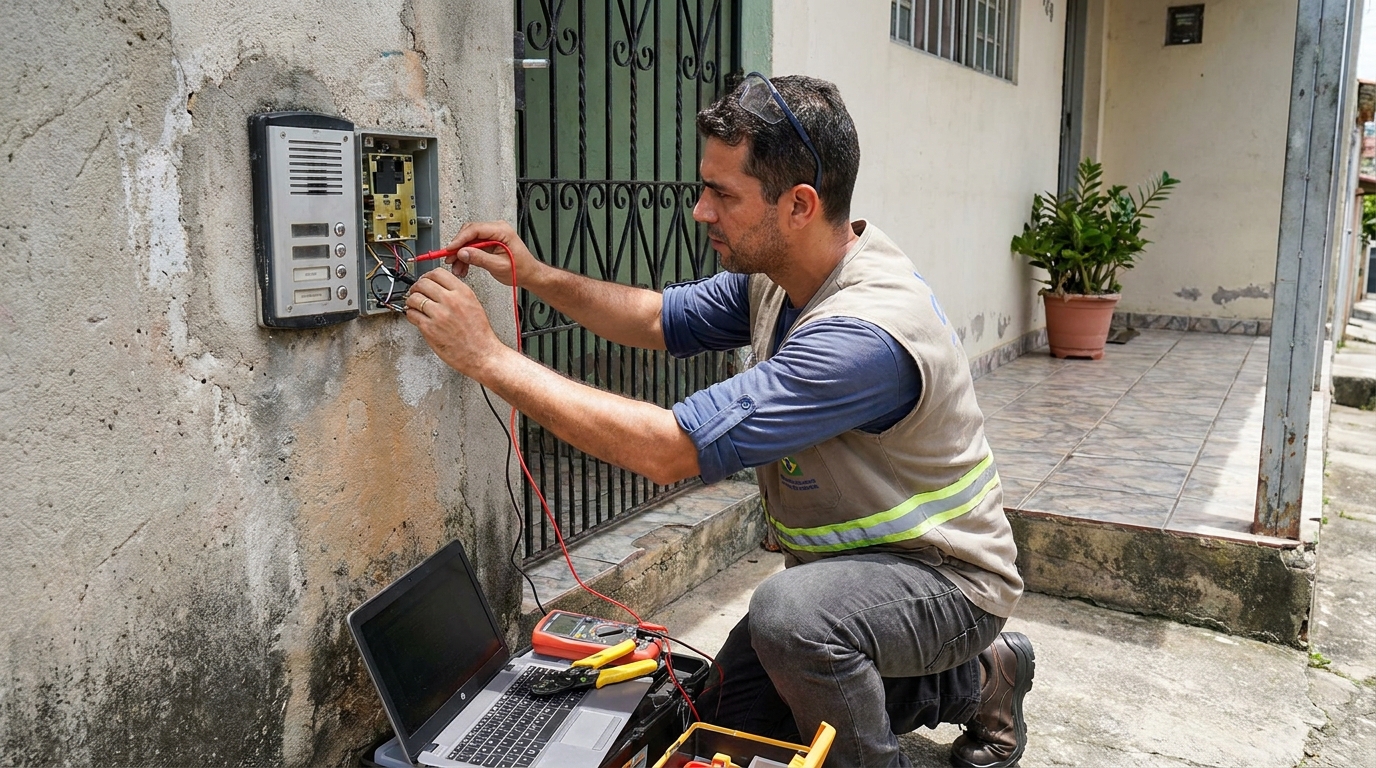Reparo de interfone em São Bernardo do Campo‑SP